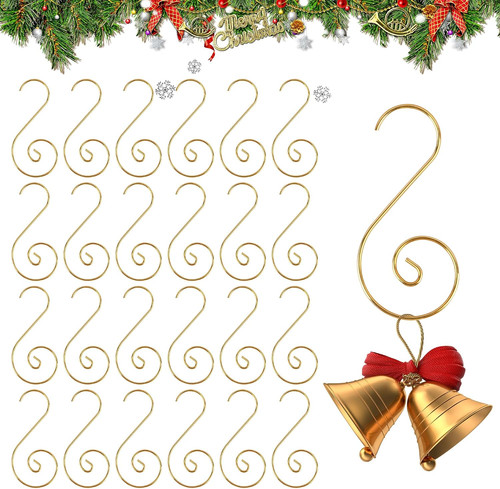 Ornament hooks gold - ornament, hooks⭐gold